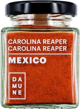 DAMUNE Chili Carolina Reaper Pulver 45g