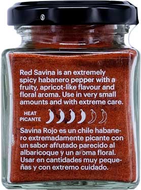 Red Savina Habanero Powder, Hot Habanero Seasoning