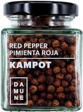 DAMUNE Pepe Rosso di Kampot Barattolo 60g 1