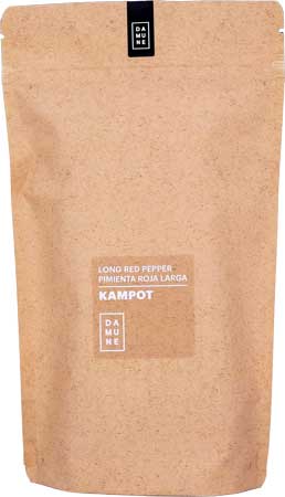 DAMUNE Pepe Rosso Lungo Kampot Doypack 125g