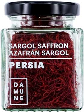 DAMUNE Safranfäden Sargol All Red Coupe Glas 1