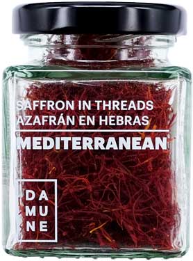 DAMUNE Safranfäden Mediterranen Superior Glasr