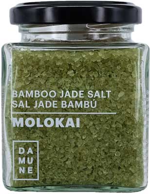 DAMUNE Salt Bamboo Jade Green Hawaii Molokai 200g 1