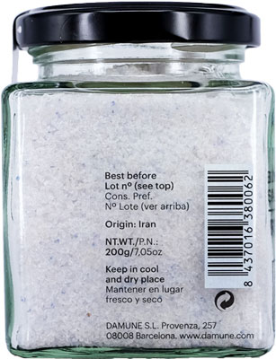 DAMUNE Salt Blue Persia 200g 3