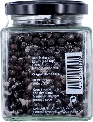 Peppercorn, Kampot Black Jar (2.5 oz)