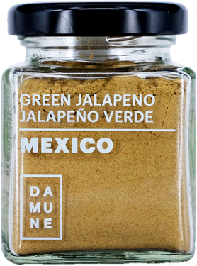 DAMUNE Chili Jalapeno Green Powder 45g