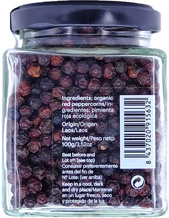 DAMUNE Bolovens Pepper Red Jar 100g 4