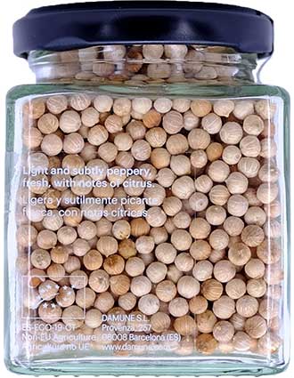 DAMUNE Bolovens Pepper White Jar 100g 2