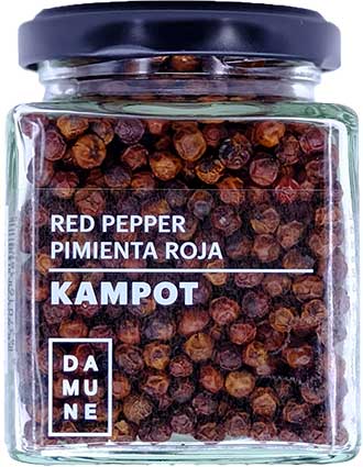 DAMUNE Kampot Pepper Red Jar 120g