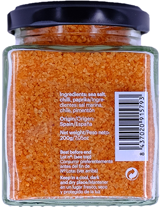 DAMUNE Sal con Chile Orgánica 200g 3